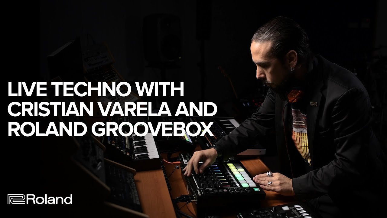 Live Techno with Cristian Varela and the Roland MC-707 & MC-101 GROOVEBOX
