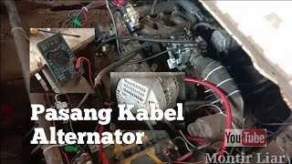 Pasang kabel alternator zebra
