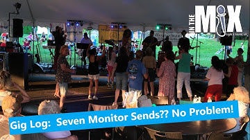 Live Sound POV Setup: Seven Monitor sends? No Problem!  #meyer Ultra X40