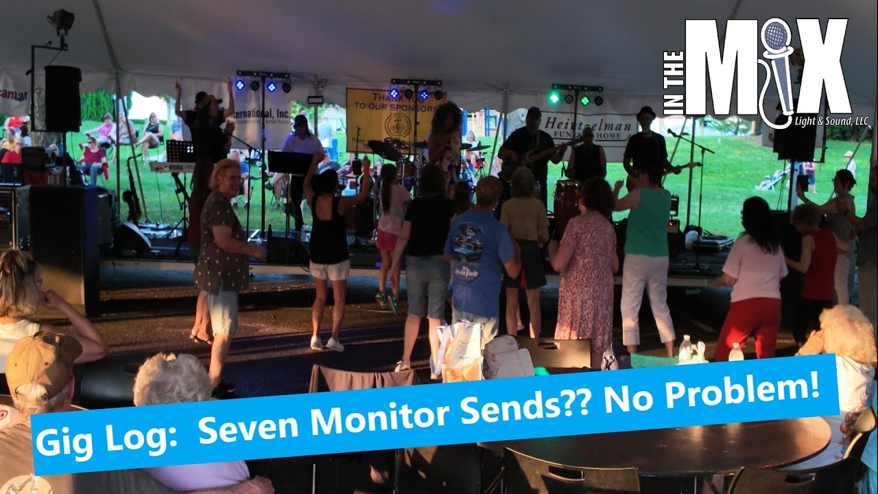 Настройка POV живого звука: семь посылов на монитор? Без проблем! 