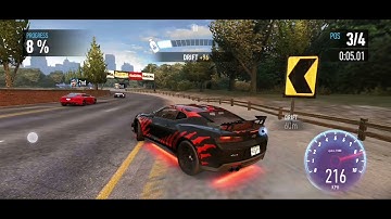 Need For Speed No Limits Drift Macabre, Hennessey Exorcist Camaro ZL1 part 2