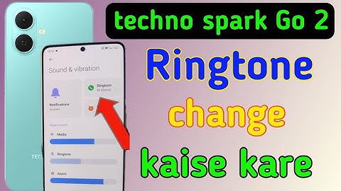 Tecno spark go 1 ringtone setting ,  tecno spark go 1 me ringtone kaise set kare