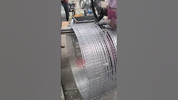 How Razor Wire Is Installed – Watch the Clipping Process! #shorts #razorwire