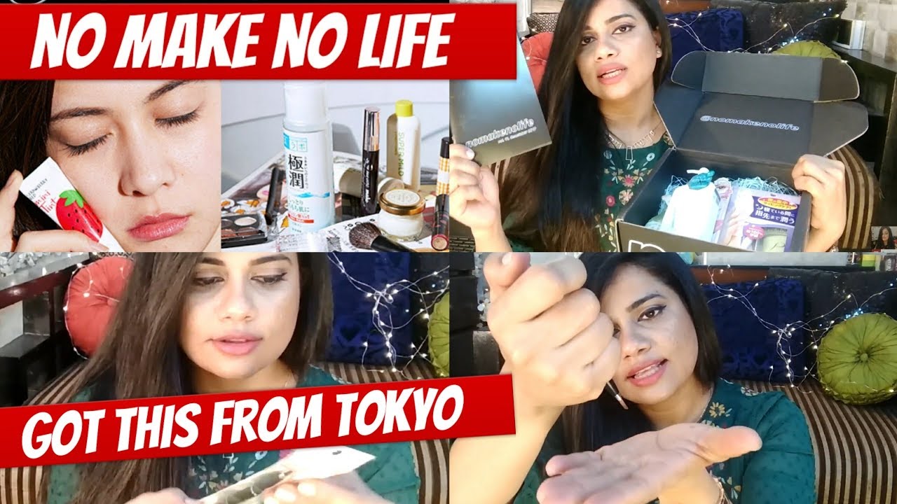 indian youtuber neelam instagram FROM TOKYO TO YOUR DOORSTEPS | NMNL BEAUTY BOX | Sana K