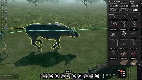 Animated Animals in 3DCanvas - FoundryVTT - 3D Animations module