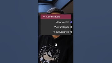 Camera Data | Explaining Every Single Node in Blender #blender #b3d