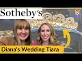 Princess Diana’s Wedding Tiara | Royal Tiara Exhibition | Sotheby&#39;s | The Spencer Tiara | June 2022