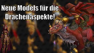 Alexstrasza, Nozdormu, Kalecgos und Co.: Neue Models für die Drachenaspekte in Dragonflight