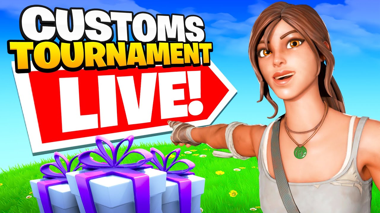 🔴 Fortnite CUSTOMS TOURNAMENT LIVE – Viewers Battle for the Crown! 👑
