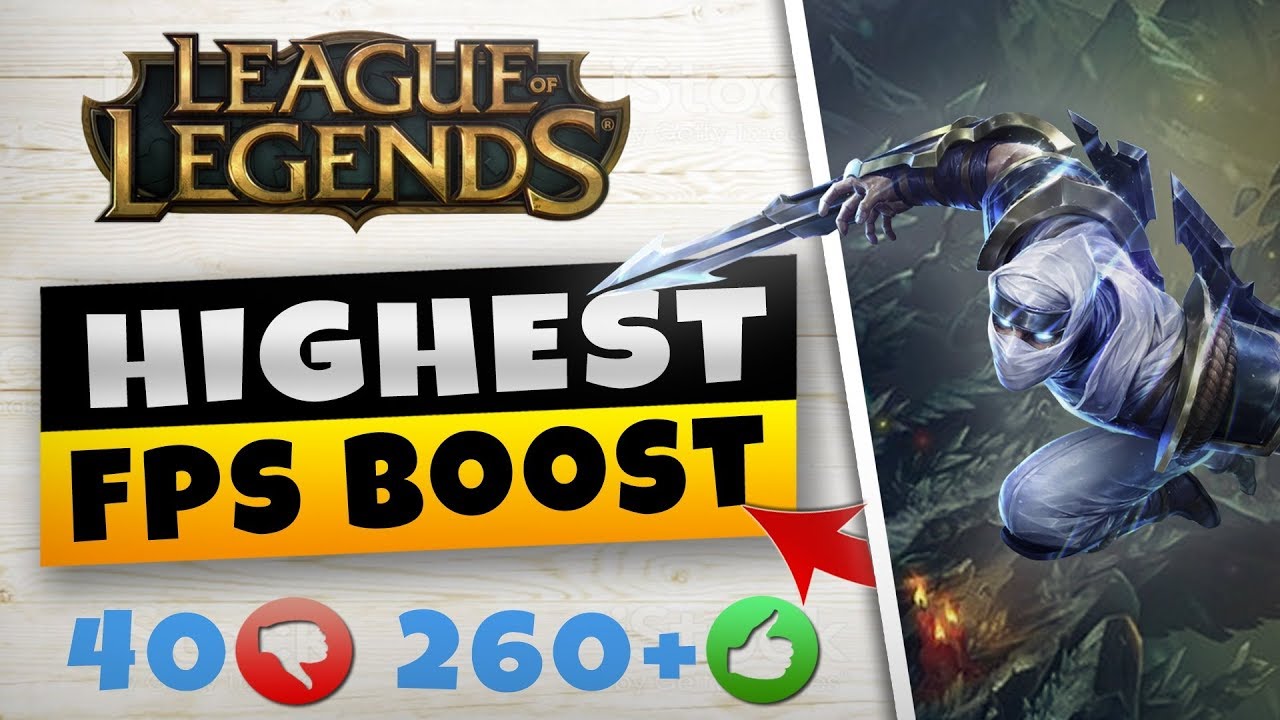 🔧League Of Legends 9.19: Instantly Boost FPS & Fix Lag/Stuttering With Any Setup! 🔧
