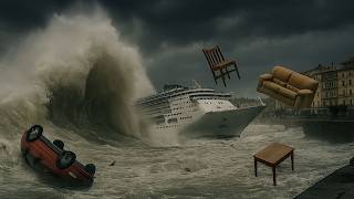 Shock in Spain! Tenerife in ruins from Storm Therese