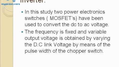 M.Tech Power Electronics Projects Guidance and simulation Help