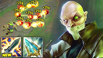 WTF?! STATIKK SHIV SINGED CAN ONE SHOT MINION WAVES? (RIOT BROUGHT IT BACK)