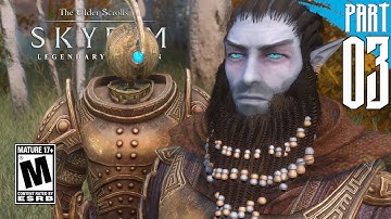 【SKYRIM 200+ MODS】 Deep Elf Gameplay Walkthrough Part 3 [PC - HD]
