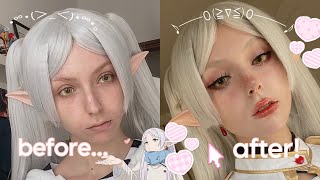 Anime makeup tutorial! Frieren || HimeeLily ENGLISH VOICEOVER