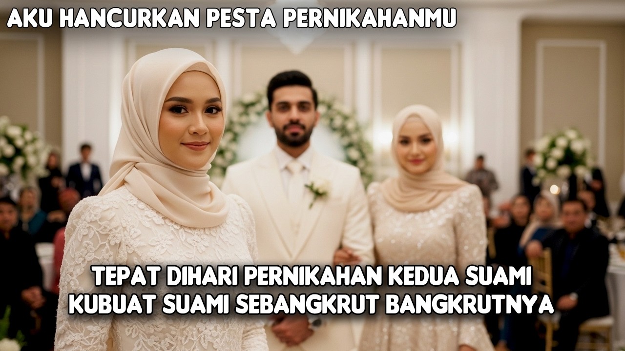 AKU HANCURKAN PESTA PERNIKAHAN SUAMI KUBUAT DIA BANGKRUT TOTAL @RADIOCERITATRENDING ​