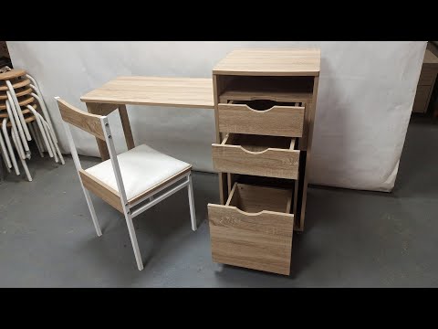 2022 升級版 藝能家居 變型金剛多功能移動辦公桌連櫃及坐椅 multi functional computer desk with chair and cabinet