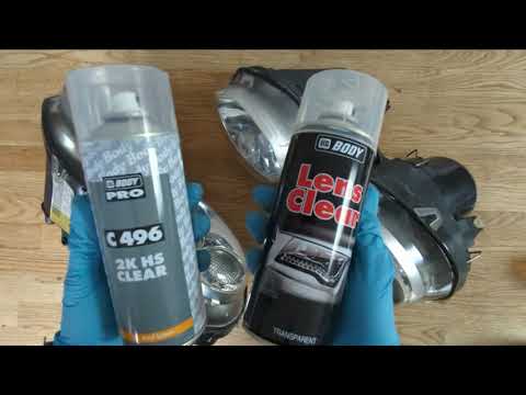 2k Clear Coat For Car Headlights