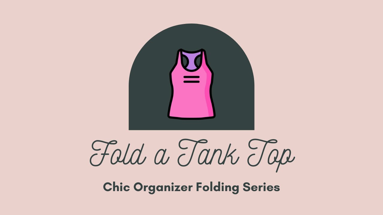 How to Fold a Tank Top YouTube