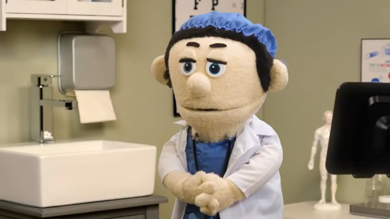 doctor visit awkward puppets