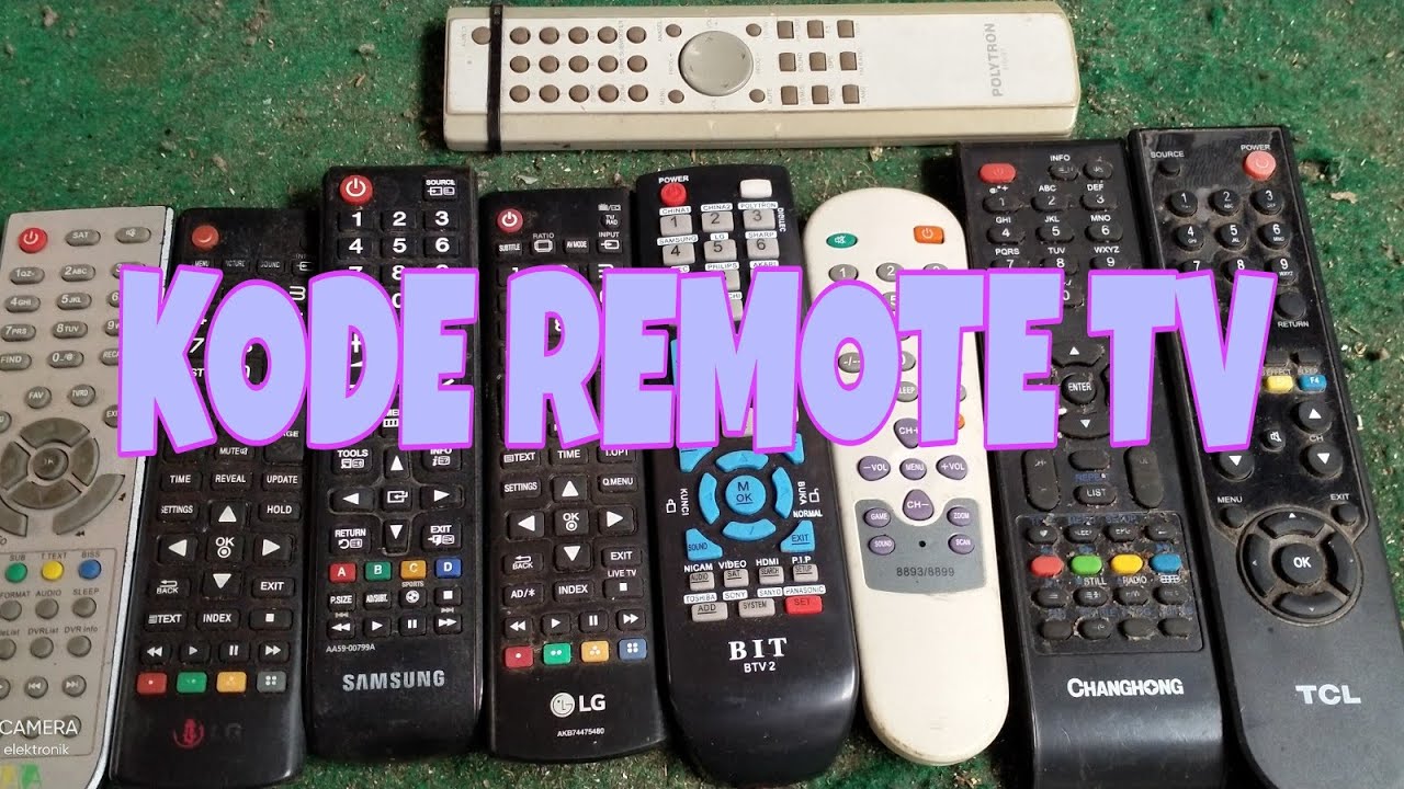 Foto Remote TV Polytron Sharp LG Panasonic Cina