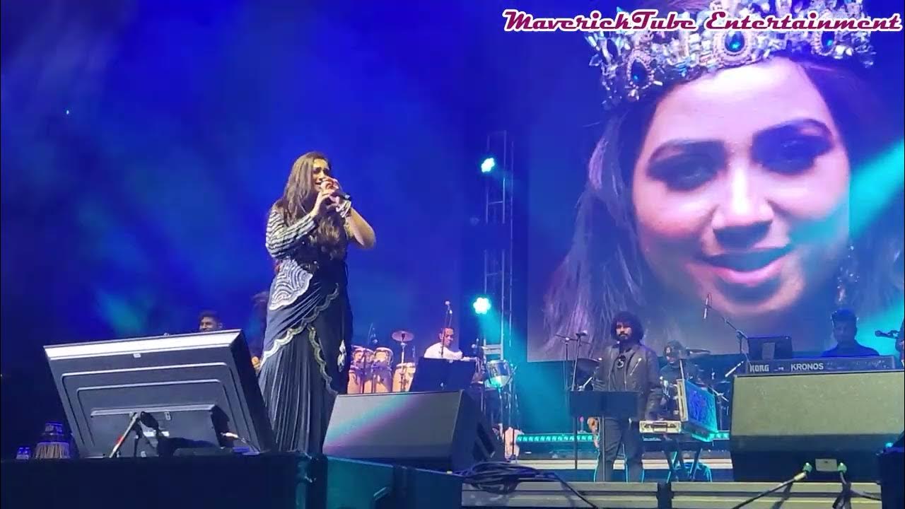 Shreya Ghoshal Live in Concert 2022 U.S. Tour NJ Nagara Sang Dhol