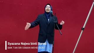 Pertandingan Pidato Perdana Peringkat Negeri Johor 2020
