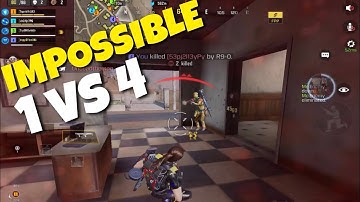 Most AGGRESSIVE 1 vs 4 EVER in Open lobby🔥