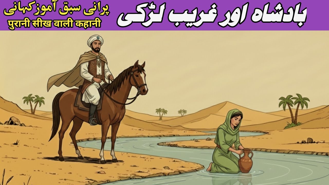 Badshah or Ghareeb larki ka Qissa |गरीब लड़की और राजा की कहानी | Urdu Islamic Story