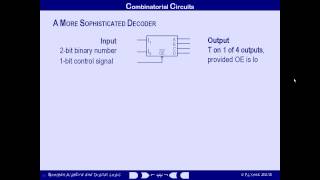 Lyons on Digital Logic 5   Some Common Building Blocks
