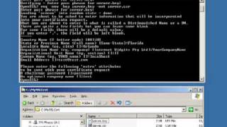 How to setup a self signed SSL certificate on IIS6 - Part 2 of 3