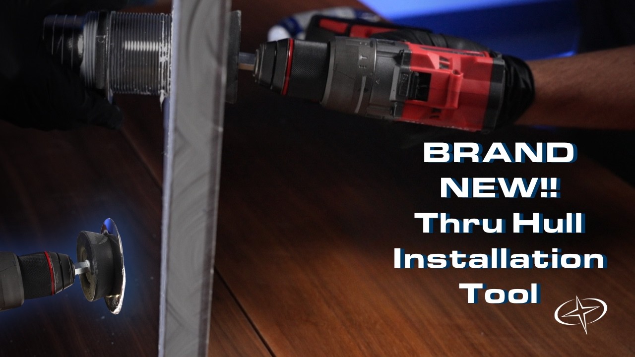 How to Install a Thru Hull Fitting (The Easy Way) - YouTube