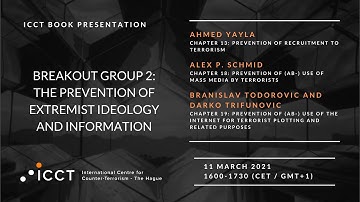 Presentation Part III: Handbook of Terrorism Prevention and Preparedness