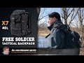 ✓ FreeSoldier X7 Tactical BackPack 40l. Мега универсальность 👍