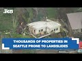 Thousands of properties in Seattle considered to be prone to landslides