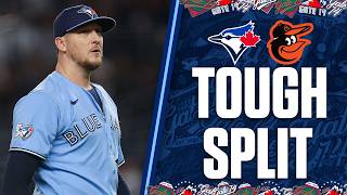Jays Settle for Frustrating Split in Baltimore
