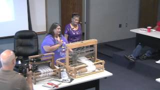 Cherokee Traditional Loom Weaving
