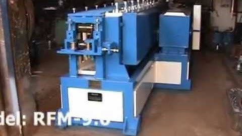 Manek - Roll Forming Machine to make C Channel Lipped Purlin Model: RFM-9.0