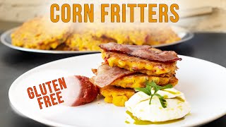 CORNFRITTERS! Deliciuos breakfast, gluten free!