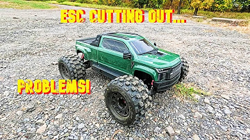 Problems with my Arrma bigrock 3s 223s cutting out. Esc Issues?