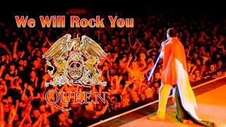 Queen - We Will Rock You (Live in Budapest 1986) [Hungarian Rhapsody] (HD)