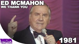 Ed McMahon - We Thank You | 1981 | MDA Telethon