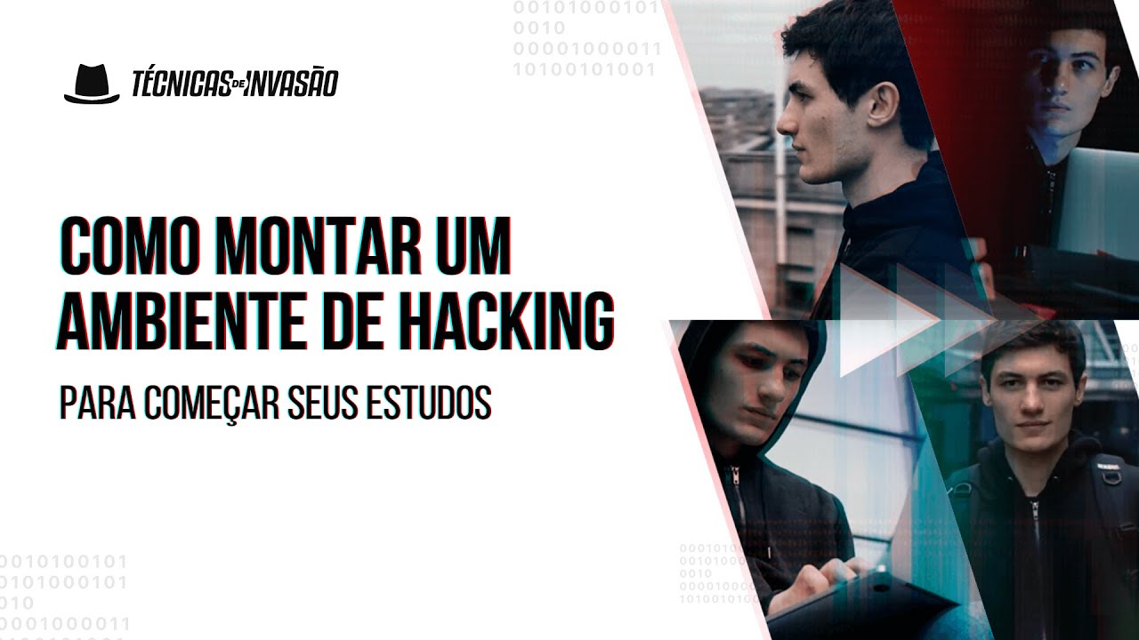 Aprenda a se tornar um HACKER e invadir qualquer sistema com o hacker que treina a Polícia Federal