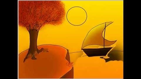 openCanvas 5.5 - Sunset Tree