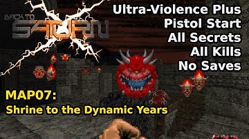 Doom II: BTSX E2 - MAP07: Shrine to the Dynamic Years (Ultra-Violence Plus 100%)