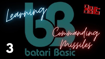 Using missiles in bAtari basic | Making an Atari 2600 game pt. 3 | Falling Alien link in description