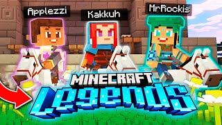 Minecraftin UUSI PELI On AIVAN USKOMATON?! | Minecraft Legends #1