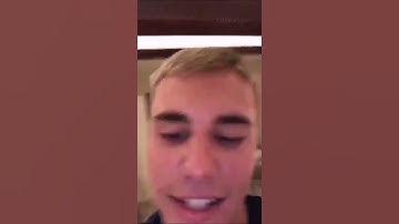 Thumbnail of Justin Bieber singing Despacito on Instagram live viral video #shorts #despacito #justinbieber