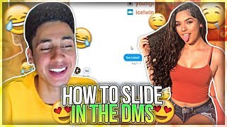 How To Slide Into A Baddies DMS *IT WORKED* w/ Diss God