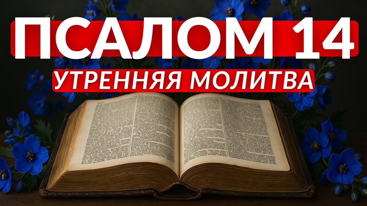 ПСАЛОМ 14 | Почему одни люди стоят твёрдо, а другие падают | УТРЕННЯЯ МОЛИТВА